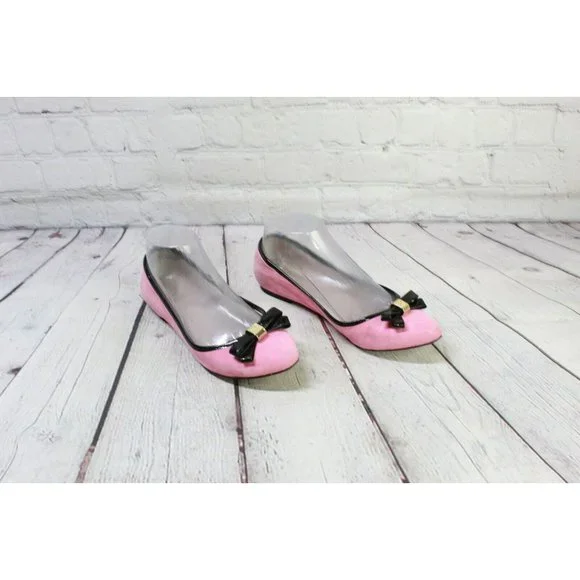 Vince Camuto Timba  Pink Suede Slip On Casual Flat Shoes Size 6 Medium - Picture 3 of 10